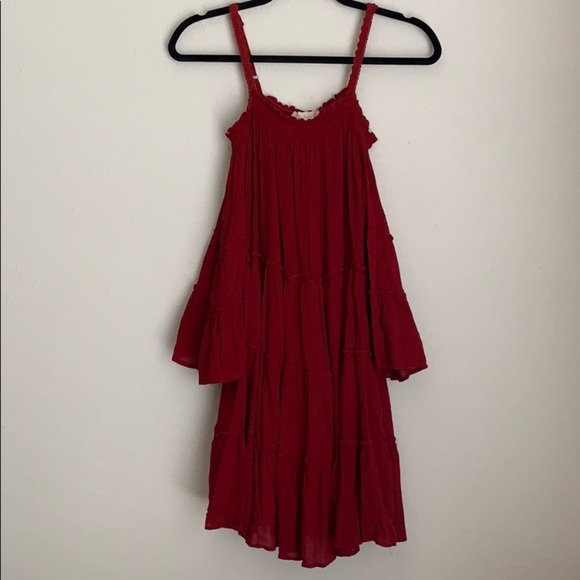 Altar'd State Dresses & Skirts - ALTAR’D STATE bell sleeve flowy dress